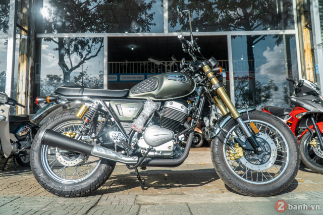GPX Legend Twin 250 V3 ve Viet Nam voi gia ban re hon ca Honda SH - 3