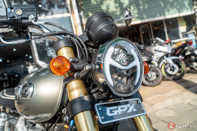 GPX Legend Twin 250 V3 ve Viet Nam voi gia ban re hon ca Honda SH - 10