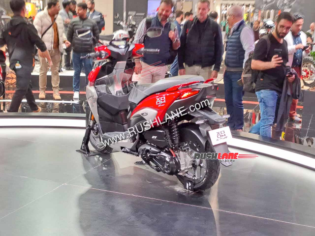 Hero Xoom 125R gay an tuong boi thiet ke khoe tron ve dep mam sau - 7