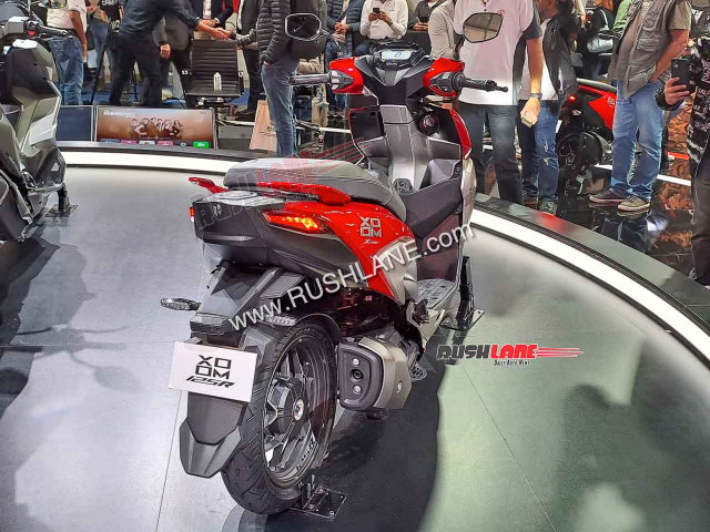 Hero Xoom 125R gay an tuong boi thiet ke khoe tron ve dep mam sau - 9