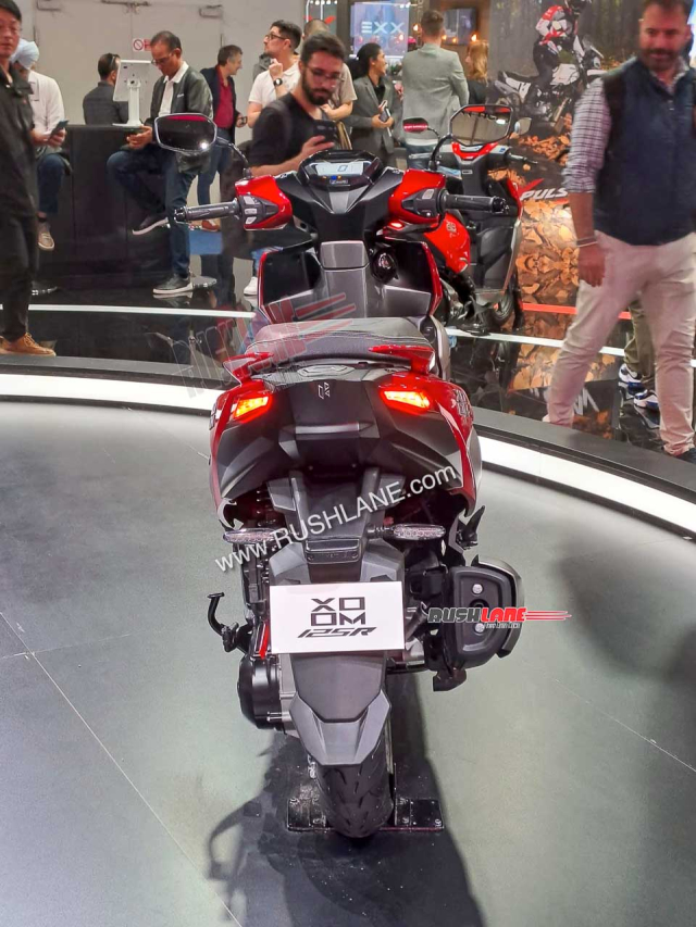 Hero Xoom 125R gay an tuong boi thiet ke khoe tron ve dep mam sau - 11