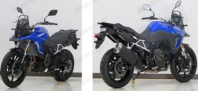 Hinh anh Suzuki VStrom 800 2024 phien ban duong truong bi ro ri