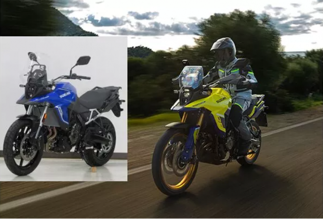Hinh anh Suzuki VStrom 800 2024 phien ban duong truong bi ro ri - 3