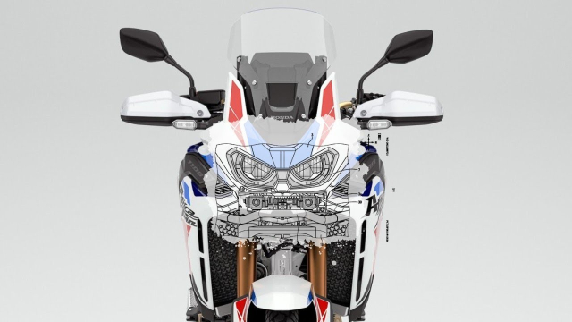 Honda Africa Twin 1100 ban nang cap du kien ra mat vao cuoi nam nay - 4