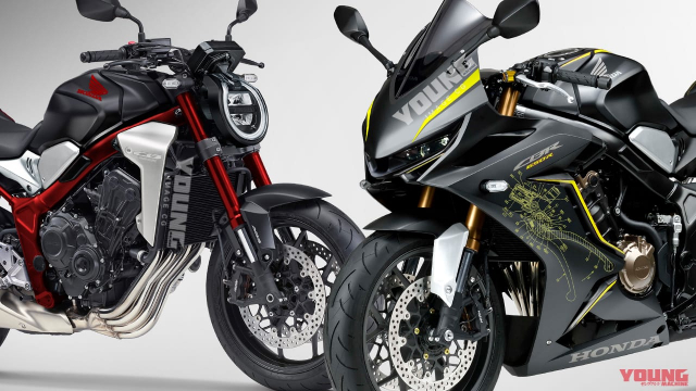 Honda CBR650RCB650R tiep theo se la mau the thao duoc trang bi ly hop dien tu