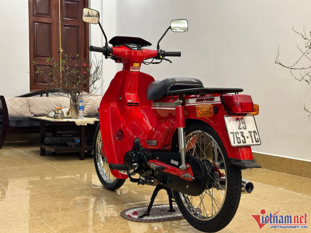 Honda Cub C50 nu hoang do doi 1991 doc nhat Viet Nam - 4