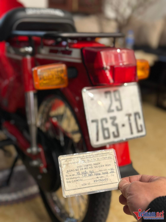Honda Cub C50 nu hoang do doi 1991 doc nhat Viet Nam - 5