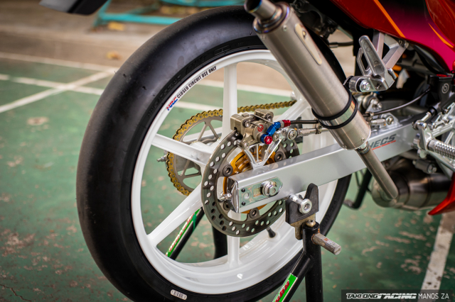 Honda FSX 150 va bo mam thuoc ve giai dua Moto3 2 thi thoi dai cu - 20