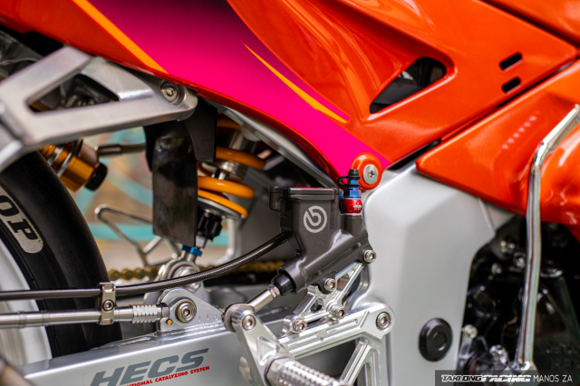 Honda FSX 150 va bo mam thuoc ve giai dua Moto3 2 thi thoi dai cu - 22
