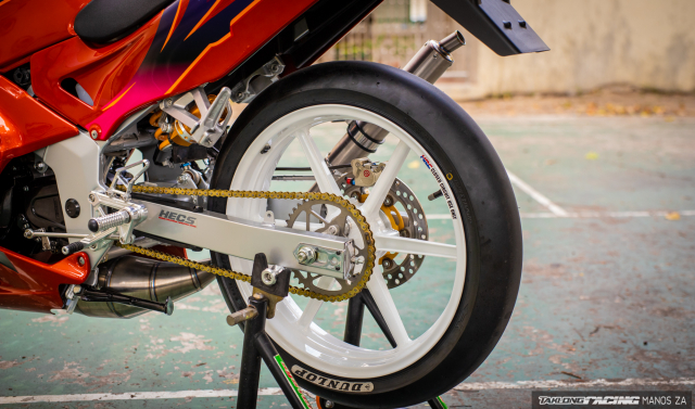 Honda FSX 150 va bo mam thuoc ve giai dua Moto3 2 thi thoi dai cu - 26