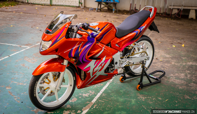 Honda FSX 150 va bo mam thuoc ve giai dua Moto3 2 thi thoi dai cu - 31