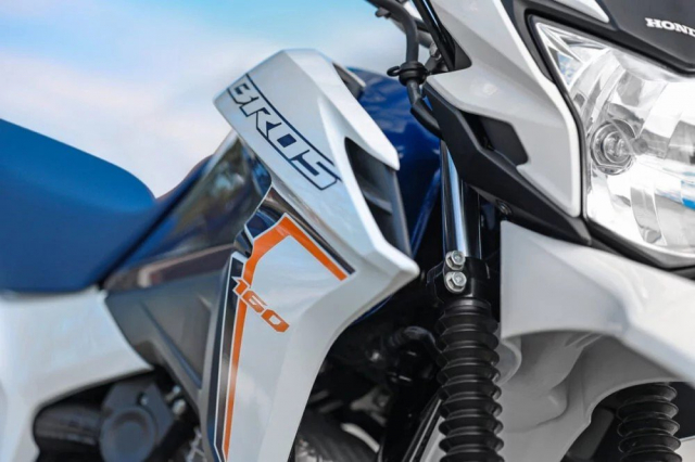 Honda NXR 160 Bros lo dien va gay an tuong boi dan chan lech pha