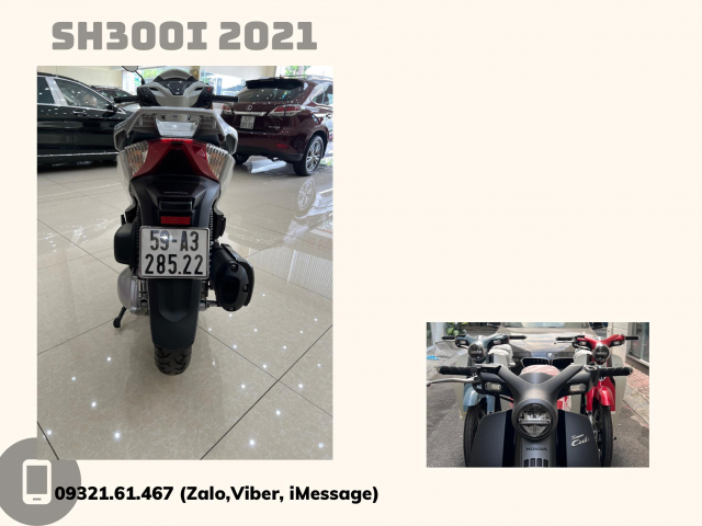 Honda Sh300i Italy 2021 1 chu mua moi toi gio Chay 4 ngan 799 km - 5