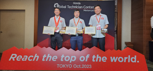Honda Viet Nam chinh phuc dinh cao tai Hoi thi Ky thuat vien xe may the gioi 2023 - 10