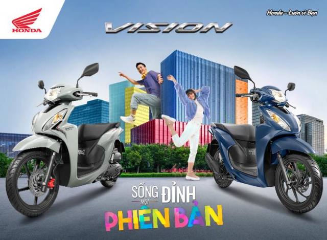 Honda Vision co gia 21 trieu dong