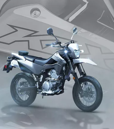 Kawasaki KLX300SM 2024 cap nhat giao dien moi sac net hon