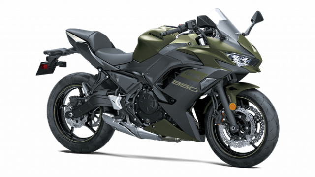 Kawasaki Ninja 650 2024 lo dien voi man hinh moi va mau sac moi - 5