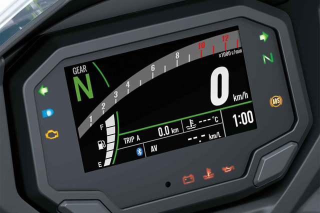 Kawasaki Ninja 650 2024 lo dien voi man hinh moi va mau sac moi - 6