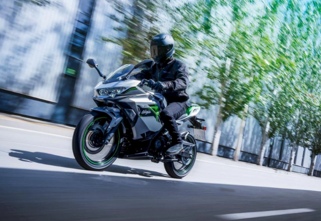 Kawasaki Ninja E1 2024 san sang duoc ban vao thang 102023 - 6