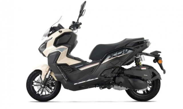 Keeway tham gia xu huong xe tay ga ADV voi Vieste 300 XDV moi