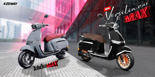 Keeway Versilia 150 Max ra mat voi nang cap dang gia ve mat trai nghiem - 3