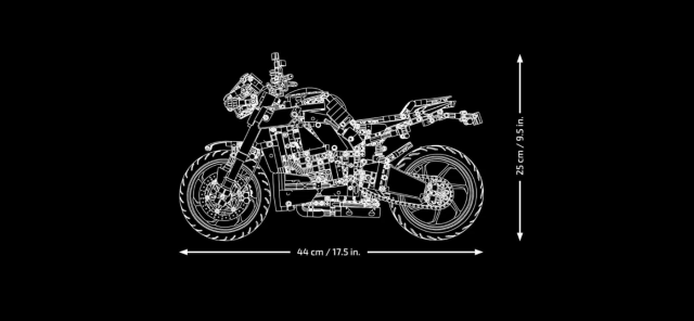 LEGO Technic Yamaha MT10 SP Sap Ra Mat Voi Ty Le 15 - 9
