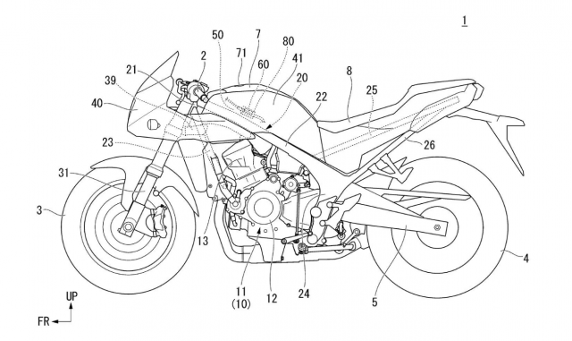 Lo tin CBR750R dua tren Honda Hornet co the sap ra mat - 3