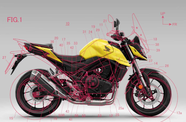 Lo tin CBR750R dua tren Honda Hornet co the sap ra mat - 5