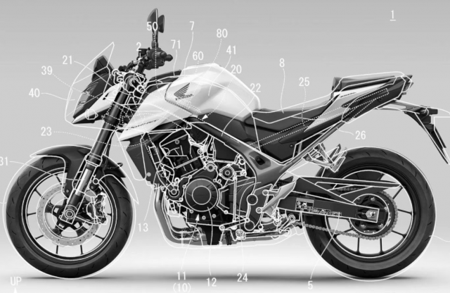 Lo tin CBR750R dua tren Honda Hornet co the sap ra mat - 4
