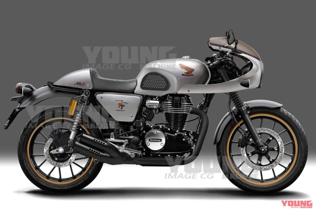 Lo tin Honda dang ky ten xe GB350C mot phien ban Cafe racer moi - 8
