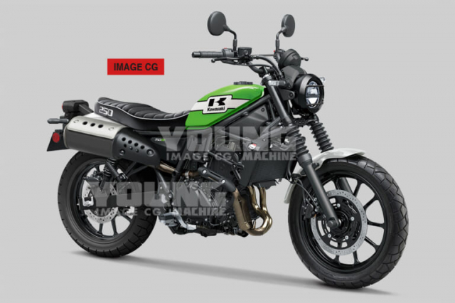 Lo tin Kawasaki 400TR moi se canh tranh voi Honda CL500 - 3