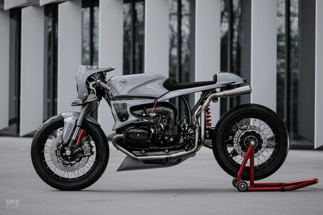 Mot chiec BMW R65 Cafe Racer ham ho den tu Slovenia - 3
