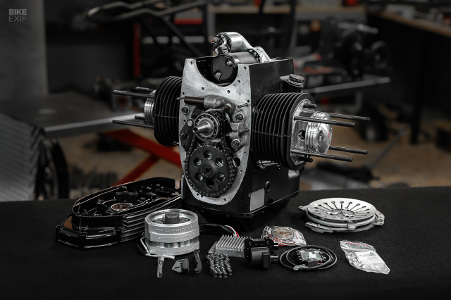 Mot chiec BMW R65 Cafe Racer ham ho den tu Slovenia - 8
