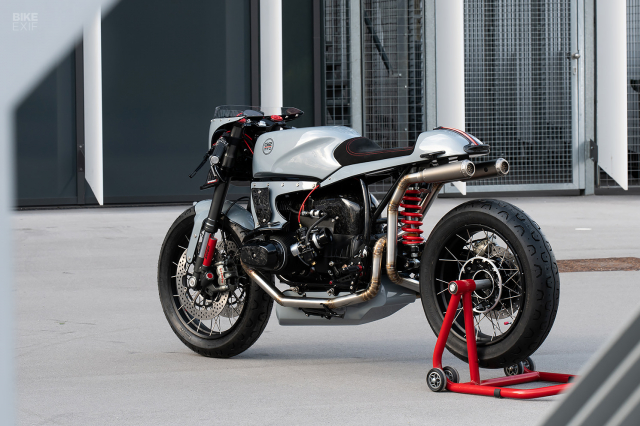 Mot chiec BMW R65 Cafe Racer ham ho den tu Slovenia - 12