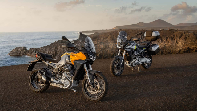 Moto Guzzi gioi thieu Stelvio truoc them su kien EICMA 2023