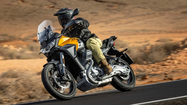 Moto Guzzi gioi thieu Stelvio truoc them su kien EICMA 2023 - 6