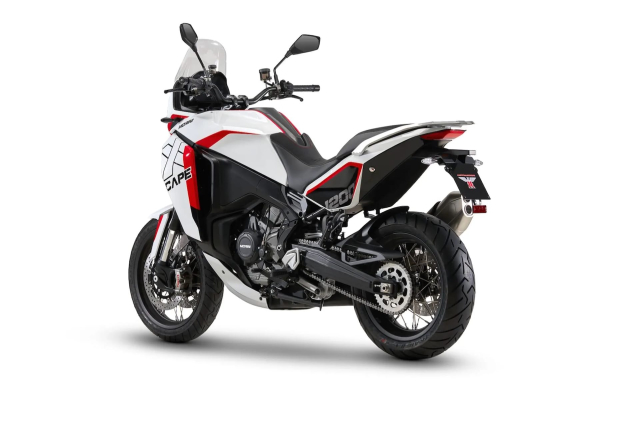 Moto Morini trinh lang XCape 1200 voi ve ngoai ma mi tai EICMA 2023 - 10