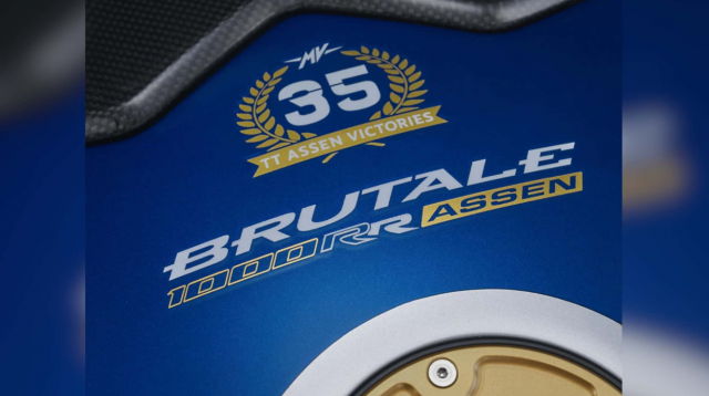 MV Agusta he lo phien ban gioi han Brutale 1000 RR Assen tai Classic GP Assen 2023 - 3