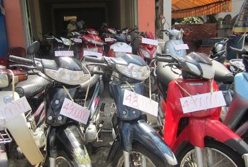 Nganh xe may cu dong bang vi luat 158