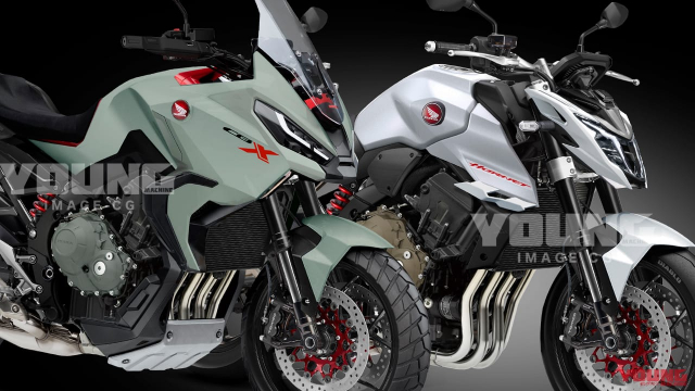 Ngoai CB1000 Hornet mot mau co ten CB1000 Type X cung dang duoc phat trien