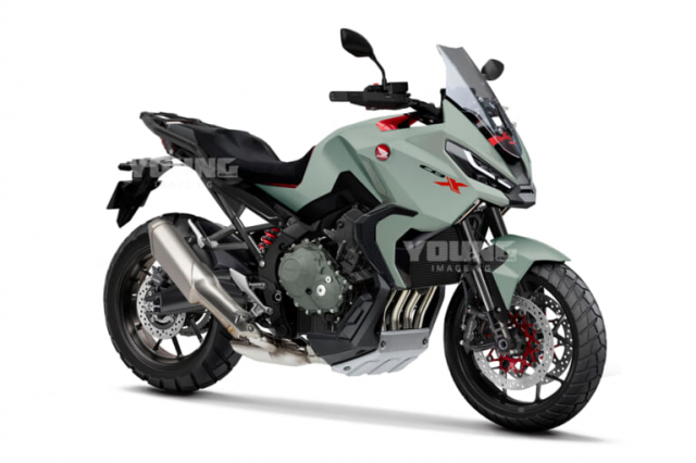 Ngoai CB1000 Hornet mot mau co ten CB1000 Type X cung dang duoc phat trien - 4
