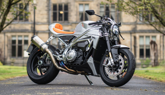 Norton V4CR cafe racer ra mat phien ban gioi han chi 200 chiec