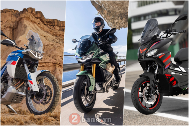 Piaggio Viet Nam gioi thieu 3 mau xe moi cua thuong hieu Aprilia va Moto Guzzi