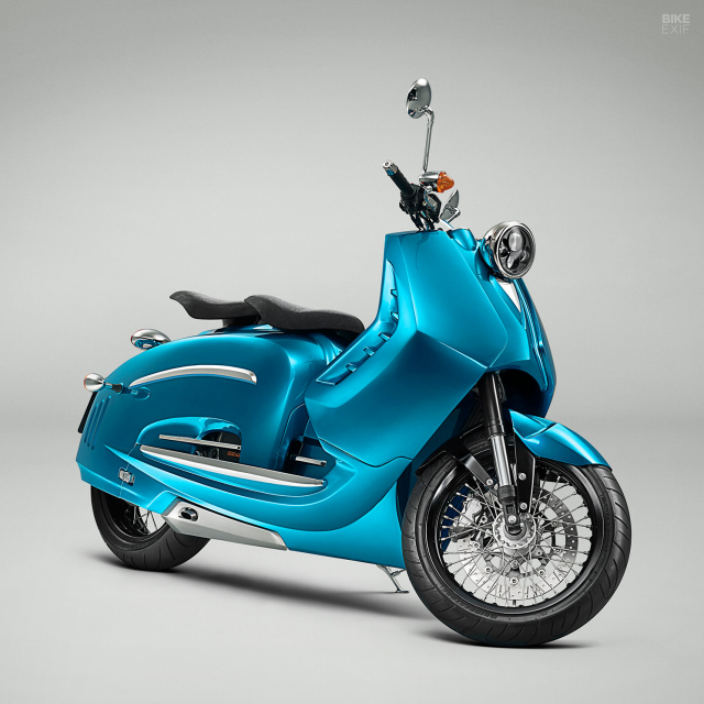 PiperMoto J Sieu xe tay ga so huu toc do 200 kmh voi dong co KTM 690 - 3