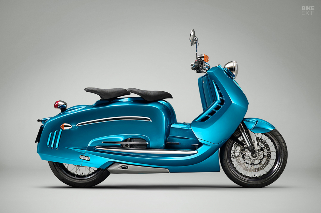 PiperMoto J Sieu xe tay ga so huu toc do 200 kmh voi dong co KTM 690 - 7