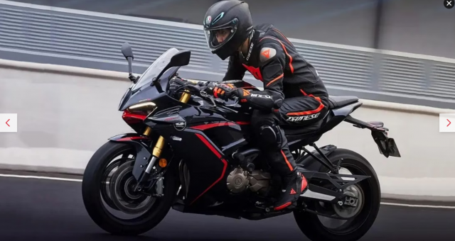 QJ Motor gioi thieu SRK 600 RR moi voi ngoai hinh tuong tu BMW - 6