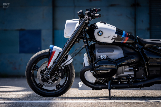 Ra mat bo phu kien tuy chinh danh cho BMW R18 voi mau son phu hop - 4