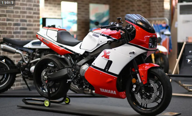 Ra mat goi phu kien chuyen doi Yamaha XSR900GP thanh co may dua thuc thu