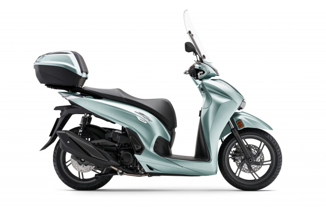 SH350i 2024 xuat hien phien ban xanh ngoc dam chat sang chanh - 4