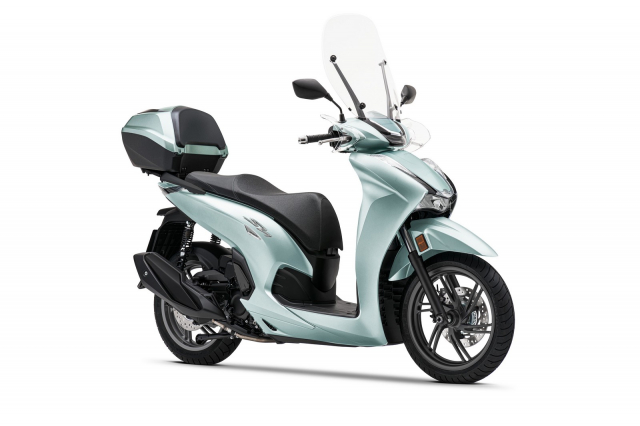 SH350i 2024 xuat hien phien ban xanh ngoc dam chat sang chanh - 10